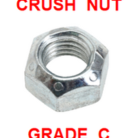 G8CZ056  9/16-12 CRUSH NUT  GRADE C 10 PACK