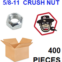 G8CZ062  5/8-11 CRUSH NUT  GRADE C BULK 400 PCS