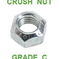 G8CZ100  1"-8 CRUSH NUT  GRADE C  10 PACK