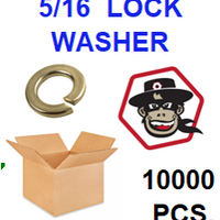 G8LZ031  5/16  LOCK WASHER GRADE 8  BULK  10,000 PCS.