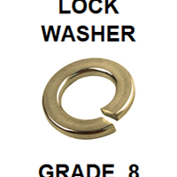 G8LZ043  7/16  LOCK WASHER GRADE 8  (50 PACK)