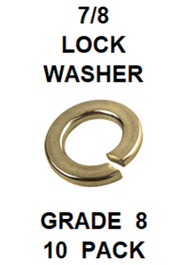 G8LZ087  7/8  LOCK WASHER GRADE 8  (10 PACK)