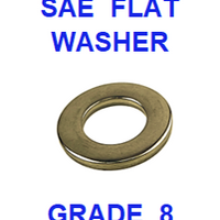 G8SZ031  5/16  SAE FLAT WASHER GRADE 8 (100 PACK)