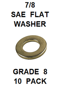 G8SZ087  7/8  SAE FLAT WASHER GRADE 8 (10 PACK)