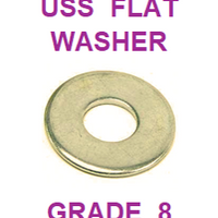 G8UZ037  3/8  USS FLAT WASHER GRADE 8 (100 PACK)