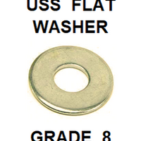 G8UZ043  7/16  USS FLAT WASHER GRADE 8 (50 PACK)