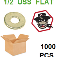 G8UZ050  1/2  USS FLAT WASHER GRADE 8 BULK 1000 PCS.