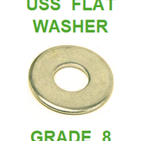 G8UZ050  1/2  USS FLAT WASHER GRADE 8 (50 PACK)