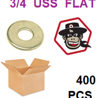 G8UZ075  3/4  USS FLAT WASHER GRADE 8 BULK 400