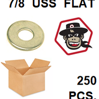 G8UZ087  7/8  USS FLAT WASHER GRADE 8 BULK 250 PCS.