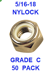 G8YZ031  5/16-18 NYLOCK  GRADE C (50PK)