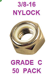 G8YZ037  3/8-16 NYLOCK  GRADE C (50PK)