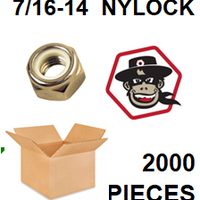 G8YZ043  7/16-14 NYLOCK  GRADE C BULK 2000 PCS