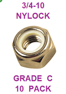 G8YZ075  3/4-10  NYLOCK  GRADE C (10PK)