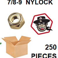 G8YZ087  7/8-9  NYLOCK  GRADE C BULK 250 PCS