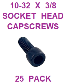 G9HX011037 10-32 X 3/8 SOCKET HEAD CAP SCREW (25 PACK)