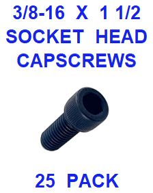 G9HX037150  3/8-16 X 1 1/2 SOCKET HEAD CAP SCREW (25 PACK)