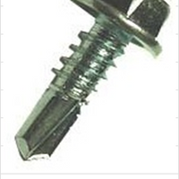 S4T1008037 STAINLESS STEEL 410 HEX HEAD TEK SCREW