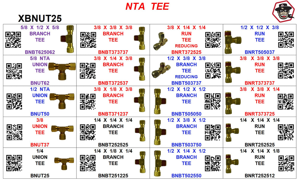 XBNUT25  NTA TEES