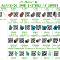 XEDDT062S  AMPHENOL  AT  ASSORTMENT  DEUTSCH  DT