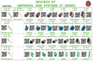 XEDDT062S  AMPHENOL  AT  ASSORTMENT  DEUTSCH  DT