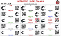 XFMCC025  NEOPRENE CLAMP ASSORTMENT
