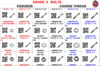 DRAWER GRADE 5 BOLTS 1/4 TO 3/8
