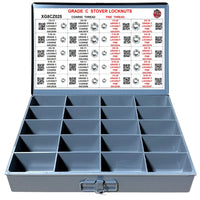 XG8CZ025 GRADE C STOVER LOCK NUTS COARSE AND FINE