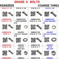 DRAWER GRADE 8 COARSE 1/4 TO 3/8