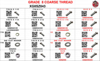 DRAWER GRADE 8 COARSE 7/16 TO 1/2
