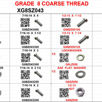 DRAWER GRADE 8 COARSE 7/16 TO 1/2