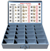 XG8YZ025 GRADE C NYLOCKS COARSE AND FINE THREAD
