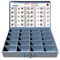 XG8YZ031 GRADE C COARSE THREAD NYLOCKS AND CRUSHNUTS
