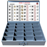 XG8YZ031 GRADE C COARSE THREAD NYLOCKS AND CRUSHNUTS