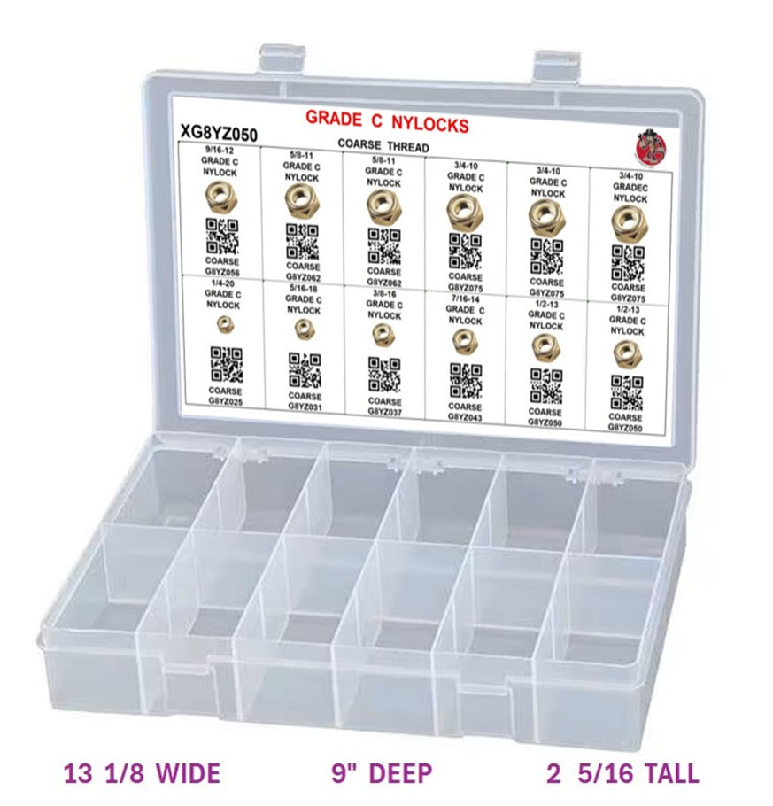 XG8YZ050 GRADE C NYLOCK TRAVEL KIT | Bolt Bandits XG8YZ050 GRADE C NYLOCK TRAVEL KIT | Bolt Bandits
