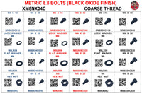 XM8NX04C DRAWER METRIC BOLTS M4 M6 M8
